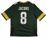 Packers Josh Jacobs Authentic Signed Green Nike Game Jersey BAS Witnessed