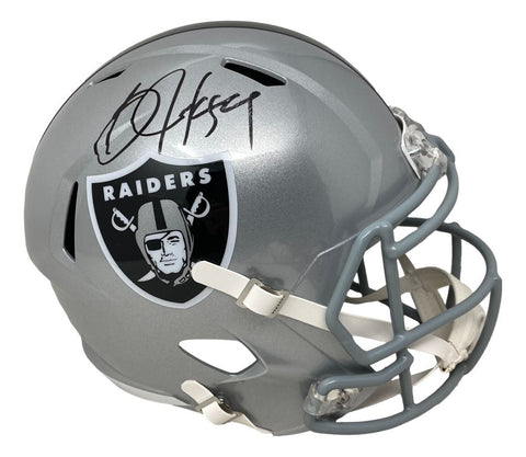 Bo Jackson Signed Oakland Raiders Full Size Speed Replica Helmet BAS 1W776344