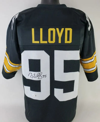 Greg Lloyd Signed Pittsburgh Steelers Jersey (Beckett) 3xAll Pro Linebacker
