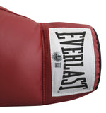 Errol Spence Jr. Signed Red Left Hand Everlast Boxing Glove w/ Case BAS Witness