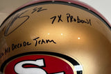 Patrick Willis Autographed & 3x-Inscribed San Francisco 49ers Pro Helmet BAS COA