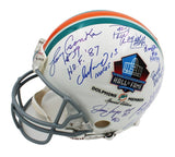 Multi-Signed Miami Dolphins Proline HOF Helmet- Marino/Jason Taylor/Bob Griese