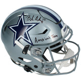 Brandon Aubrey Autographed/Inscribed Cowboys SpeedFlex Authentic Helmet Beckett