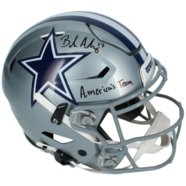 Brandon Aubrey Autographed/Inscribed Cowboys SpeedFlex Authentic Helmet Beckett