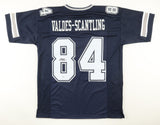 Marquez Valdes-Scantling Signed Dallas Cowboys Jersey (Beckett) Journeyman W.R