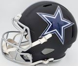 EZEKIEL ELLIOTT AUTOGRAPHED COWBOYS MATTE BLACK FULL SIZE HELMET BECKETT 146377