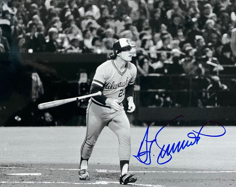 Brewers Hall of Famer TED SIMMONS Signed 8x10 Photo #5 AUTO - "Simba"