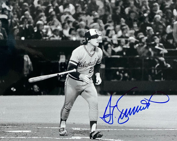 Brewers Hall of Famer TED SIMMONS Signed 8x10 Photo #5 AUTO - "Simba"