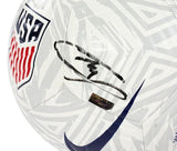 CHRISTIAN PULISIC Autographed Team USA Nike Strike Soccer Ball PANINI