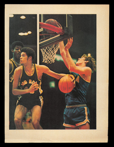 Bill Walton & Ed Ratleff Autographed Signed 8x11 Magazine Photo SKU #237952