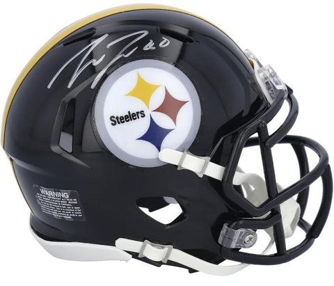 PAT FREIERMUTH Autographed Pittsburgh Steelers Mini Speed Helmet FANATICS