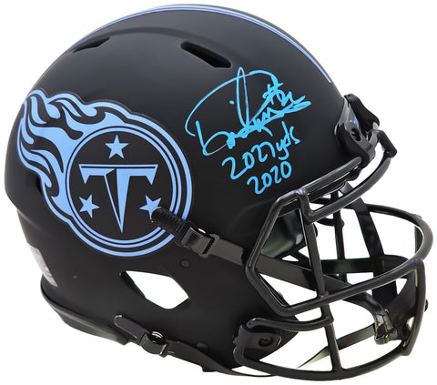 DERRICK HENRY AUTOGRAPHED TITANS ECLIPSE FULL SIZE AUTHENTIC HELMET 2027 YDS