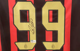Ronaldo Nazario Signed AC Milan Home Soccer Jersey #99 with Beckett COA