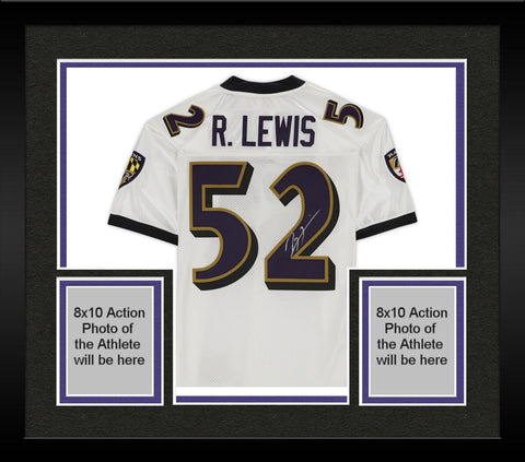 Autographed Ray Lewis Ravens Jersey