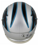 Panthers Xavier Legette Authentic Signed Speed Mini Helmet BAS Witnessed