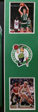 FRAMED BOSTON CELTICS LARRY BIRD AUTOGRAPHED SIGNED JERSEY LARRY BIRD HOLO