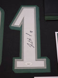 FRAMED PHILADELPHIA EAGLES FLETCHER COX AUTOGRAPHED SIGNED JERSEY JSA COA