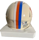 Peyton Manning Autographed Denver Broncos Retro Mini Helmet -- Fanatics COA