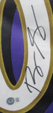 Roquan Smith Autographed Custom Football Jersey Baltimore Ravens Beckett 180352