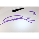 Jordan Addison Autographed Minnesota Vikings SpeedFlex Alt Helmet Beckett 50777
