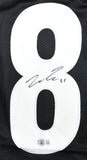 Pat Freiermuth Autographed Black Pro Style Jersey - Beckett W Hologram