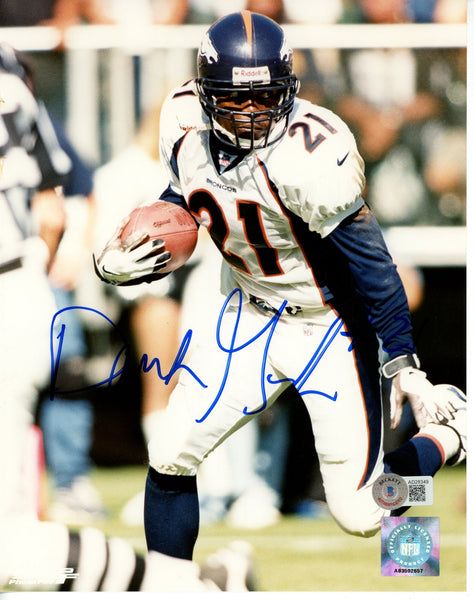 Darrien Gordon Autographed/Signed Denver Broncos 8x10 Photo Beckett 55839
