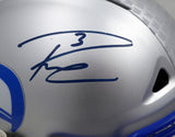 Russell Wilson Autographed Authentic Seahawks Throwback Full Size Helmet RW