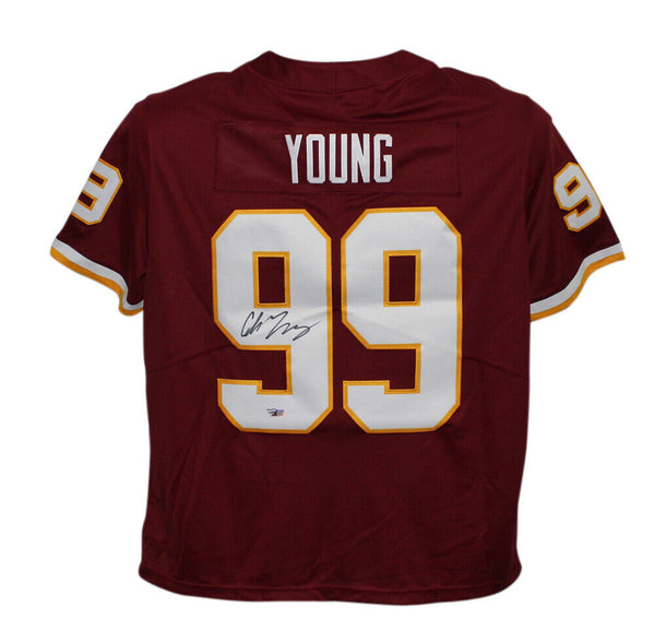 Chase Young Signed Washington Football Team Nike Limited L Jersey FAN 37107