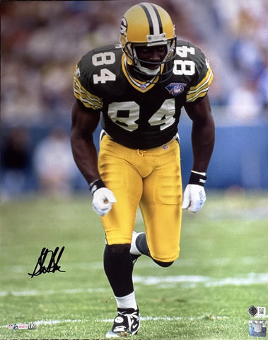 Packers Receiver STERLING SHARPE Signed 16x20 Photo #3 AUTO - BAS