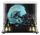 Dolphins Ricky Williams Signed Rave Speed Mini Helmet W/ Case BAS Witnessed