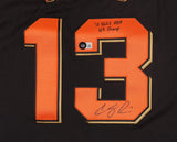 Cody Ross Signed Giants Jersey Inscribed 10 NLCS MVP WS Champ (Beckett QR Code)