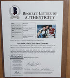 Framed Ferris Bueller's Day Off Photo signed by M. Broderick, M. Sara, & A. Ruck