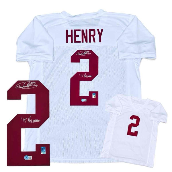 Derrick Henry Autographed Signed Jersey with Heisman Beckett Authenticated BAS