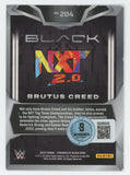 Brutus Creed WWE Signed 2022 Chronicles Black #204 Rookie Card BAS #BS86648