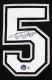 White Sox Frank Thomas Authentic Signed Black Pro Style Jersey BAS Witnessed