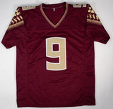 Peter Warrick Signed Florida State Seminoles Jersey (JSA) 1999 BCS Champion W.R.