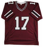 South Carolina Xavier Legette Signed Maroon Pro Style Jersey BAS Witnessed 2