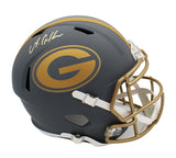Matthew Golden Signed Green Bay Packers Speed Full Size Slate NFL Helmet