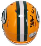 MarShawn Lloyd Autographed "Say Cheese" Packers Mini Helmet Beckett GDL LE 1/32
