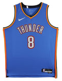 Thunder Jalen Williams Signed Blue Nike Icon Finals Edition Swingman Jersey JSA