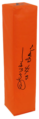 Otis Wilson Signed BSN Orange Football Endzone Pylon w/SB XX Champs - (SS COA)
