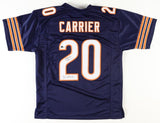 Mark Carrier Signed Chicago Bears Jersey Inscribed "90 DROY" (Beckett)