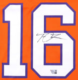 Trevor Lawrence Signed Clemson Tigers Nike Jersey (Fanatics) Jaguars Star Q.B.