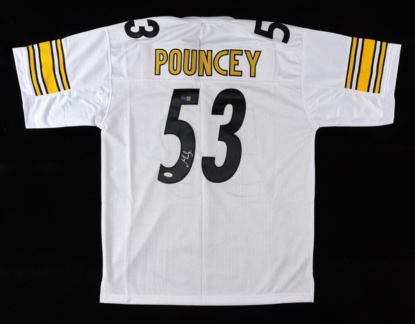 Maurkice Pouncey Signed Steelers Jersey (JSA) Pittsburgh / 9xPro Bowl Center