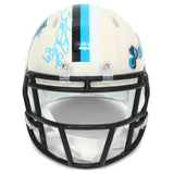 Steve Smith Autographed Carolina Panthers RETRO Speed Mini Helmet Radtke