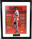 Alex Rodriguez Autographed Sports Illustrated Magazine Framed UD COA