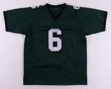 DeVonta Smith Signed Philadelphia Eagles Dark Green Jersey (Beckett COA) W.R.