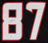 Cade Stover Signed Houston Texans Jersey (Beckett) Ex-Ohio State Buckeye T.E.