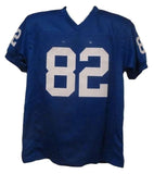 Rueben Randle Autographed/Signed Pro Style Blue XL Jersey BAS 12813