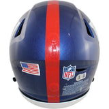 Abdul Carter Autographed New York Giants SpeedFlex Helmet Beckett Witness 51254